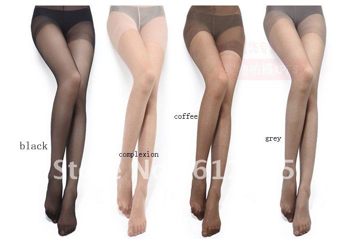 Free shipping Silk stockings ultrathin Tights Sexy black stockings