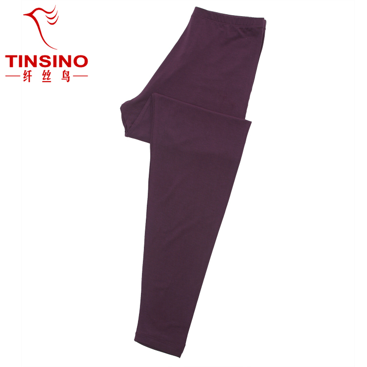 free shipping Silky ultrafine warm pants modal single pants