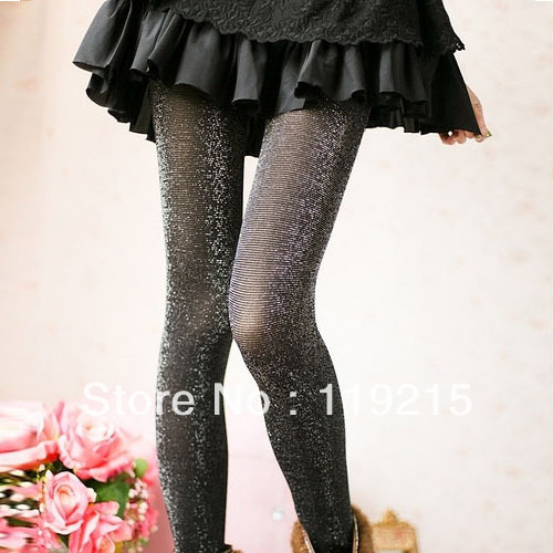 Free shipping Silveryarn meat layer of bamboo charcoal double thickening warm pants legging stockings