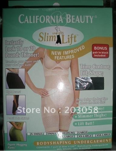 Free Shipping Slim N Lift Supreme Body Shaper 1pcs/pack hot selling 50pcs/lot