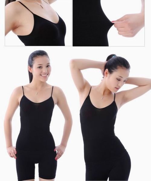 Free Shipping Slimming Body Clothes Slimming Vest Body Shaping Garment Sexy Vest Body Sculpting Clothing Thin Tops 120pcs