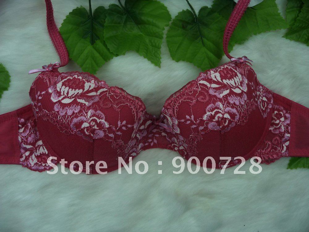 Free shipping small size big cup(30~34D,DD,E,F) bra (20pcs/lot mixed in different styles )120726-02 plus cup brassisa