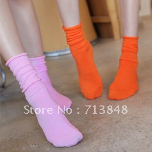 Free shipping!South Korea their female cotton socks