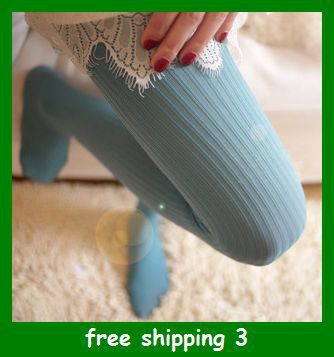 free shipping Spring 2013 vertical stripes show thin render the hook wire thin socks Japanese female white tattoo filar  tights