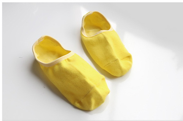 Free shipping spring and autumn  100% cotton socks  invisible sock slippers unisex  socks sweat colors