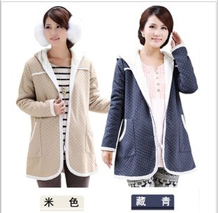 Free shipping Spring and autumn maternity outerwear maternity top maternity outerwear with a hood trench