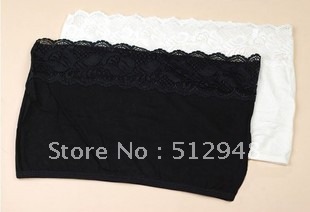 Free shipping spring and summer sexy lace decoration universal tube top basic small cute vest