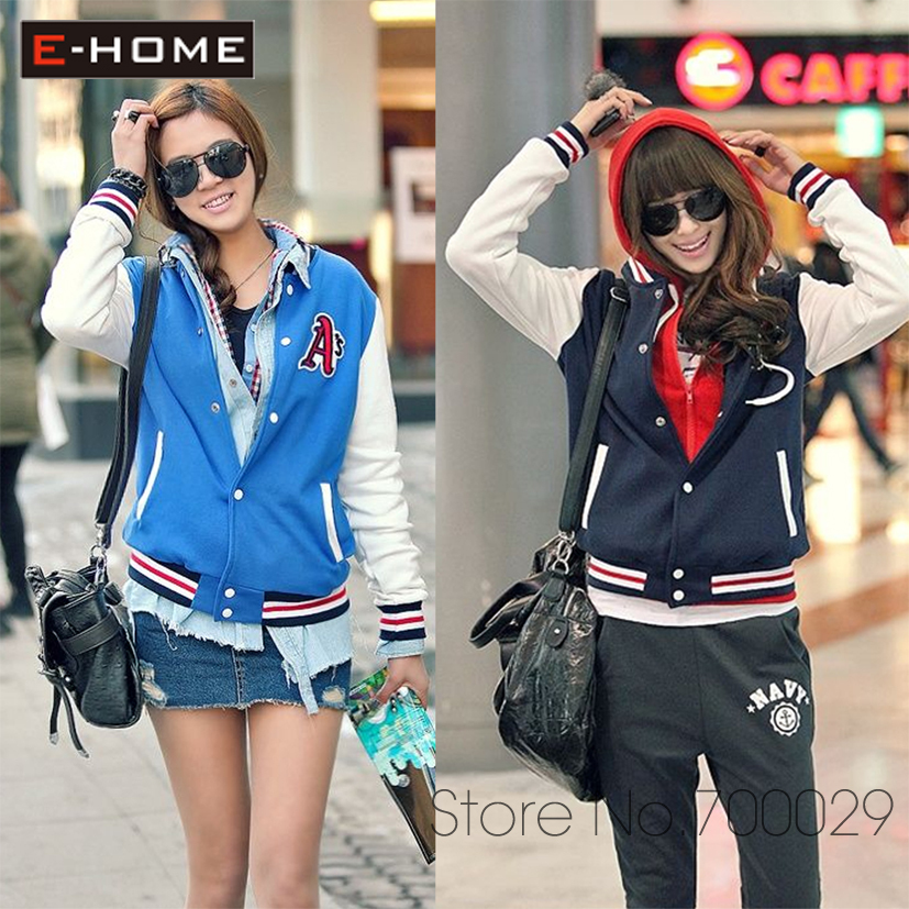 Free shipping! Spring& Autumn women's baseball uniform/outwear/ jacket-WHB-B37