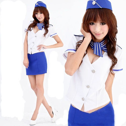 free shipping! Stewardess clothing work set uniform bottom