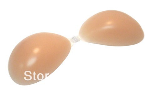 Free Shipping! Strapless Backless Invisible Self-Adhesive Silicone Breast Bra 4 Cup A B C D