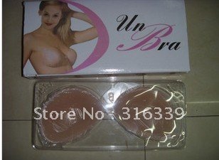 Free shipping! Strapless Silicone A B C D Cup Un Bra,underwear, 2pcs/lot