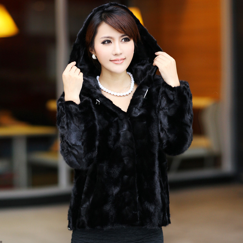 free shipping Sukracarya 2012 fight mink fur overcoat mink fur coat 3