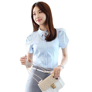 Free shipping Summer female short-sleeve set professional set skirt professional women's summer work wear