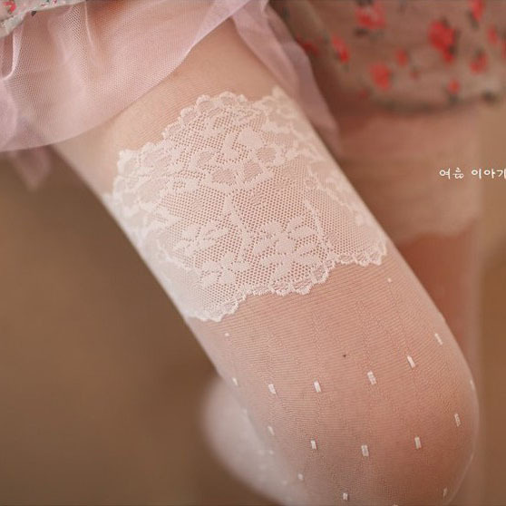 free shipping Summer legging socks female stockings ultra-thin transparent lace pantyhose stockings