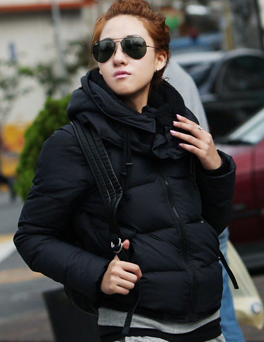 free shipping ! Super light thin of cultivate one's morality female  down jacket