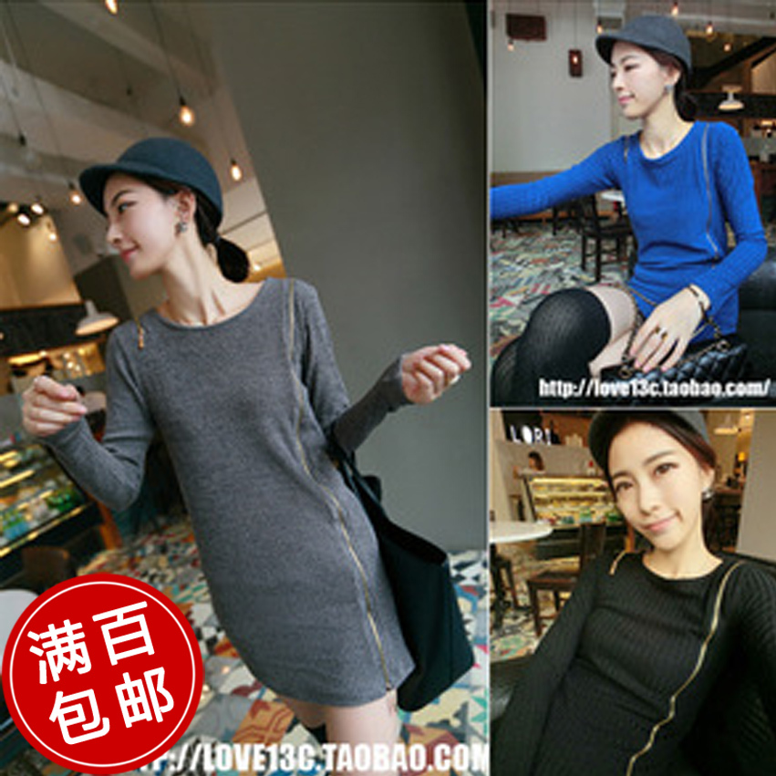 Free Shipping Sweater outerwear  honey spring women's sweater long design clothing clothes Wholesale