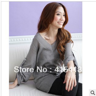 FREE SHIPPING SWEATER WOMEN'S FASHION SWEATER NEW DESIGN GO100 3 COLORS