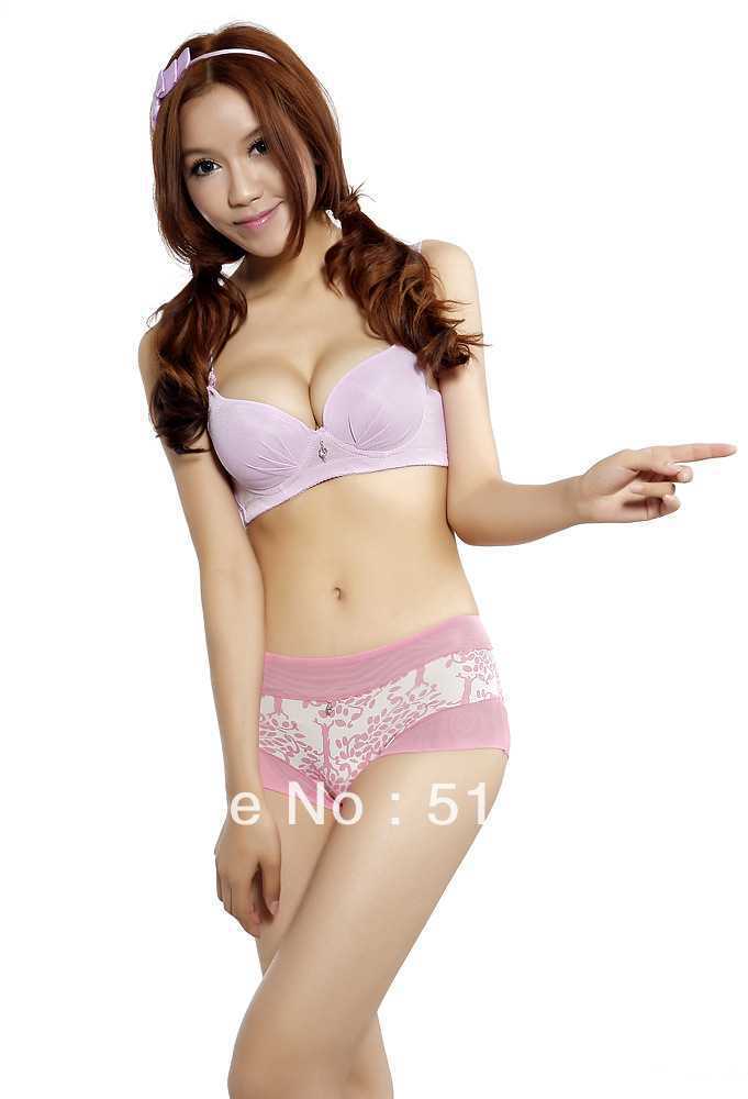 Free shipping  The 9048 the aloe protein bra Massage grain chest pad gather bra