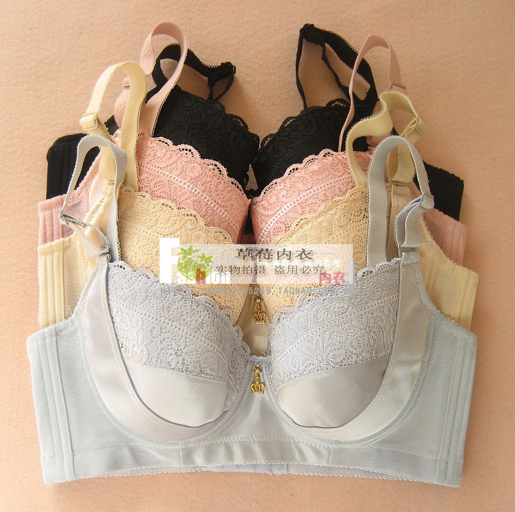 Free shipping The eurygaster mercerizing adjustable lingerie plus size bra furu 95d big cup bra push up big cup