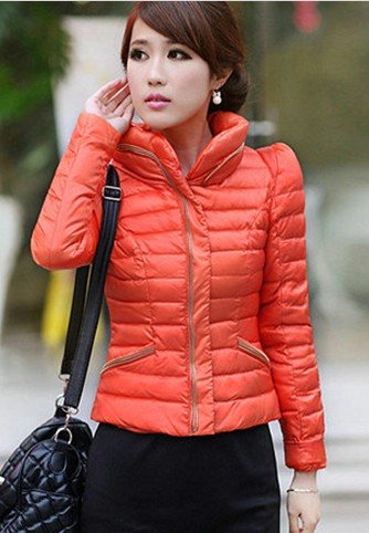 Free shipping! The new dress down a small cotton-padded jacket