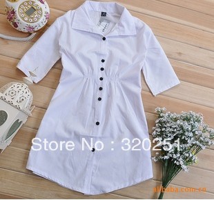 free shipping The spring ladies  T-shirt long shirt for female a608 of