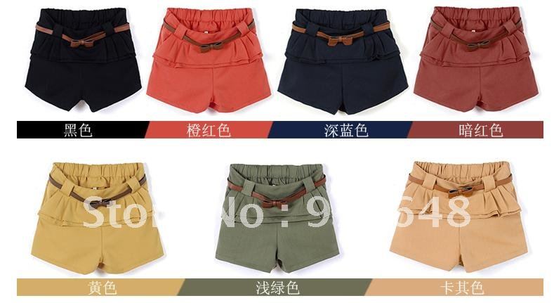 free  shipping      The summer 2012 new leisure female han edition hot pants skirts pants