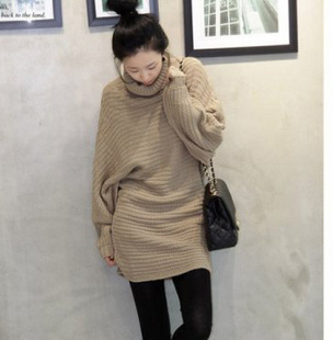 Free Shipping Turtleneck batwing sleeve fashion sweater shirt 3360 MY