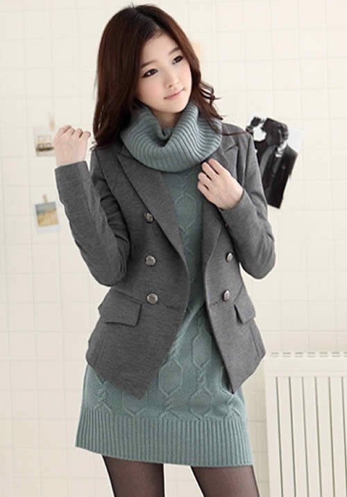 Free shipping turtleneck full sleeve casual knitwear women knitted sweater coat long pullovers new fashion 2012