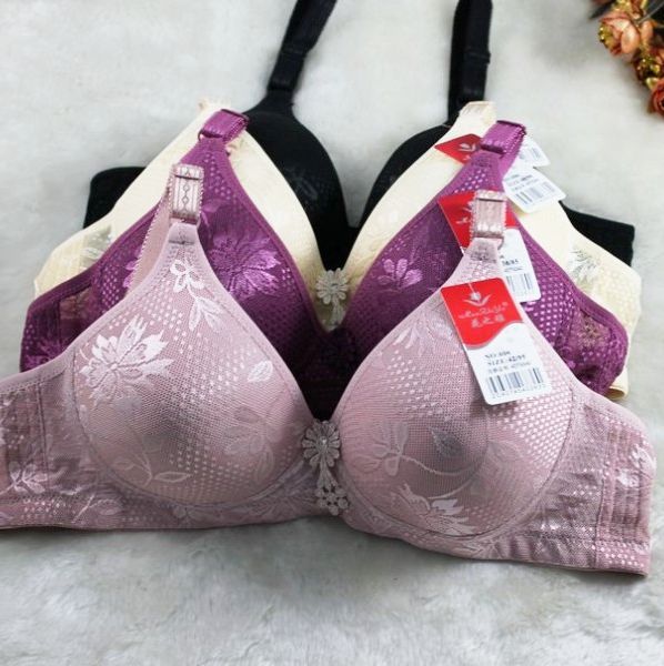 Free shipping Underwear bra wireless boneless 75a 36a 85a 90a lace bra none