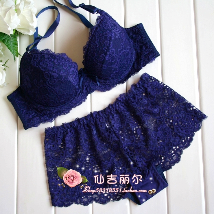 Free shipping underwear sets elegant underwear sets push up bra set