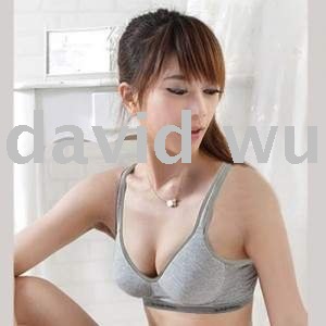 Free shipping via DHL, lady's cotton bras, sports bras,No steel ring bra, wholesale 30pcs/lot