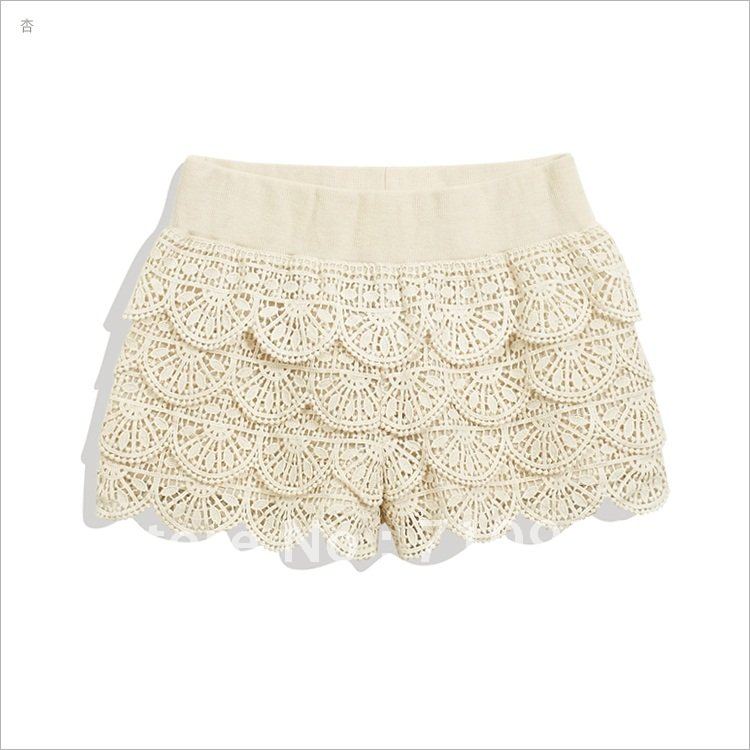 Free shipping via EMS/DHL/Wholesale /HanZhiFei New Corea Sexy white Bud Silk Render Shorts / Shorts female