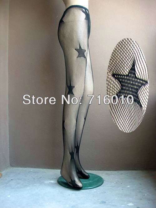 free shipping wholesale 10pc/lot super star pattern pantyhose Non open-crotch pantynose Tights leggings women sexy pantihose 356