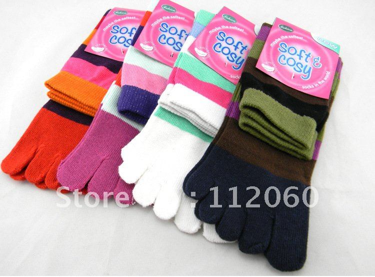 free shipping wholesale 20 pairs/lot Femal high quality finger socks/ finger socks