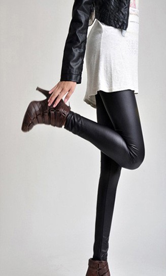 FREE SHIPPING+Wholesale 2012 Fashions Celebrity Style Neon Metallic Electric Leather Leggings/Tights