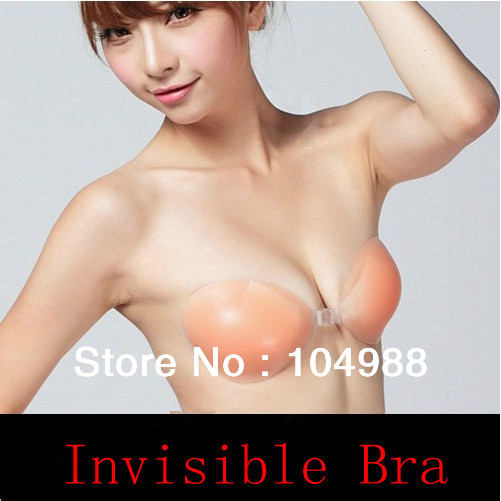 Free Shipping Wholesale 2013 New Arrivals Lady Loved Free bra Silicone Invisible Bra Fashion Necessities