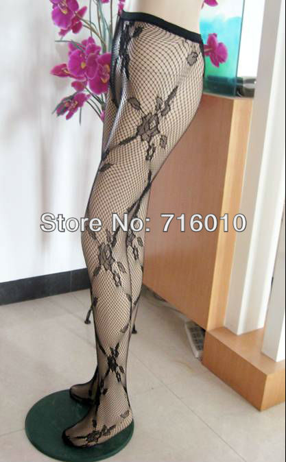 free shipping wholesale 30pc/lot jacquard pattern pantyhose Non open-crotch pantynose Tights leggings women sexy pantihose 5342