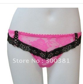 Free shipping wholesale 60pcs/lot fancy thong underwear