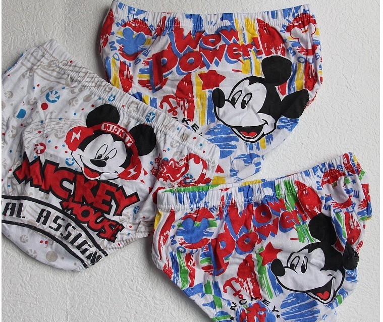 free shipping!Wholesale cartoon children underwear panties clothing baby girls boys briefs shorts kids underpants 24pcs/lot