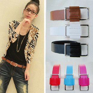 FREE SHIPPING WHOLESALE,COLORS OF NEW STYLE LADIES' BELTS LEATHER BELT,HOT SELLING WAIST BELT,6 PCS/LOT