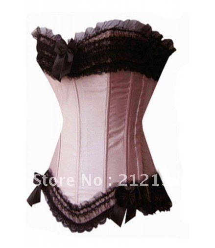 Free Shipping Wholesale Corset Sexy corset Overbust Corset Sexy Busiter Sexy Lingerie S-2XL (W1010-6)