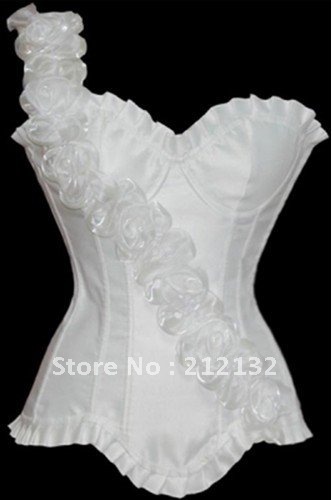 Free Shipping Wholesale Corset Sexy corset Overbust Corset Sexy Busiter Sexy Lingerie S-2XL (W1011-1)