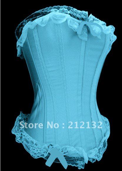 Free Shipping Wholesale Corset Sexy corset Overbust Corset Sexy Busiter Sexy Lingerie S-2XL (W1016-3)