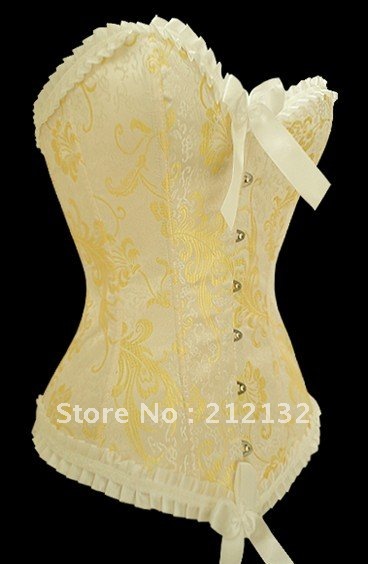 Free Shipping Wholesale Corset Sexy corset Overbust Corset Sexy Busiter Sexy Lingerie S-2XL (W1024)