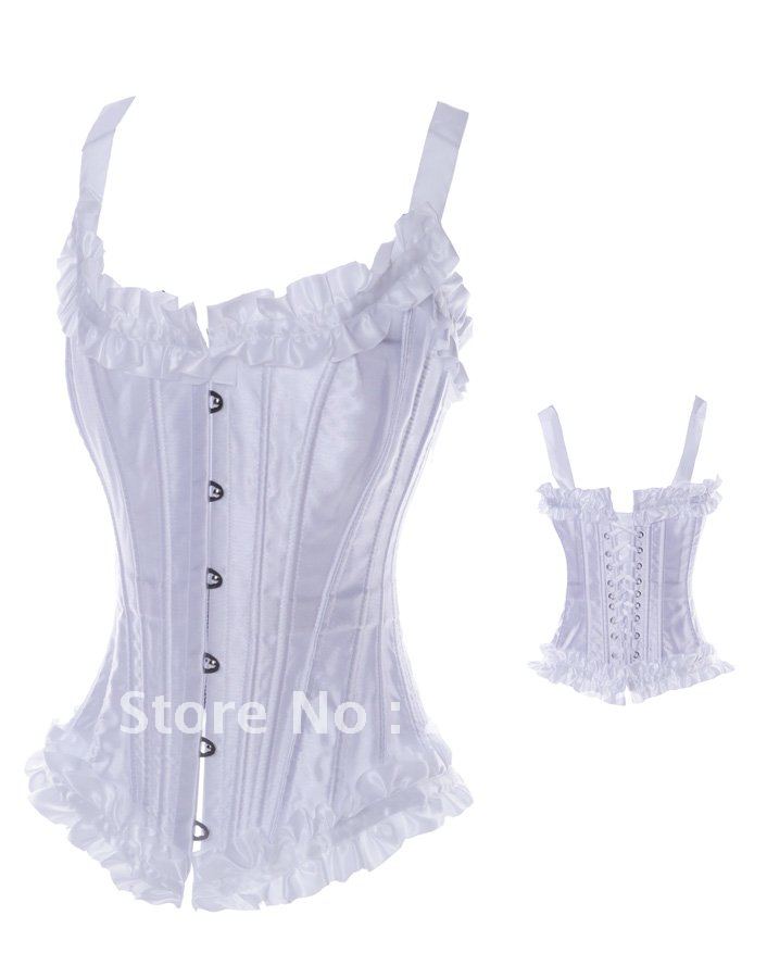 Free Shipping Wholesale Corset Sexy corset Overbust Corset Sexy Busiter Sexy Lingerie S-2XL (W1048-1)