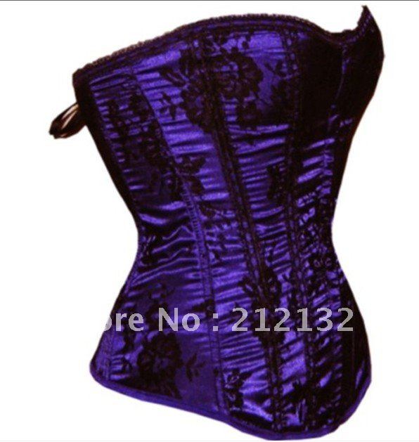 Free Shipping Wholesale Corset Sexy corset Overbust Corset Sexy Busiter Sexy Lingerie S-2XL (W2001-2)