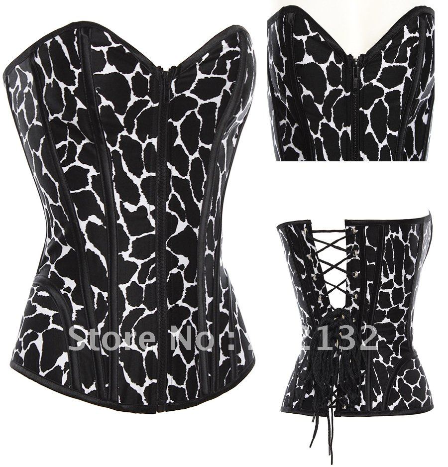 Free Shipping Wholesale Corset Sexy corset Overbust Corset Sexy Busiter Sexy Lingerie S-2XL (W2019-1)