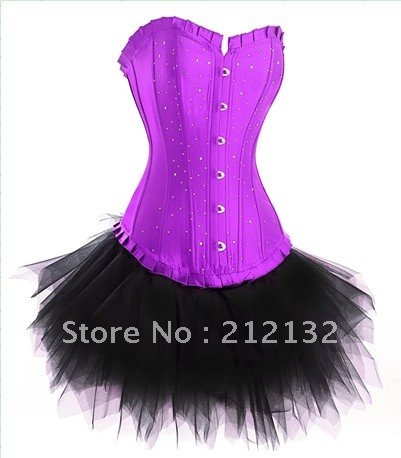 Free Shipping Wholesale Corset Sexy corset Overbust Corset Sexy Busiter Sexy Lingerie S-2XL (W3311-2`