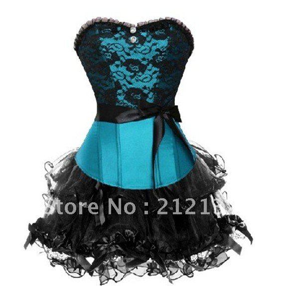 Free Shipping Wholesale Corset Sexy corset Overbust Corset Sexy Busiter Sexy Lingerie S-2XL (W3316-3)