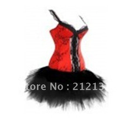 Free Shipping Wholesale Corset Sexy corset Overbust Corset Sexy Busiter Sexy Lingerie S-2XL (W3322)